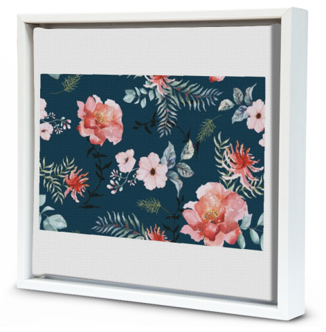 Framed Flower Canvas Prints